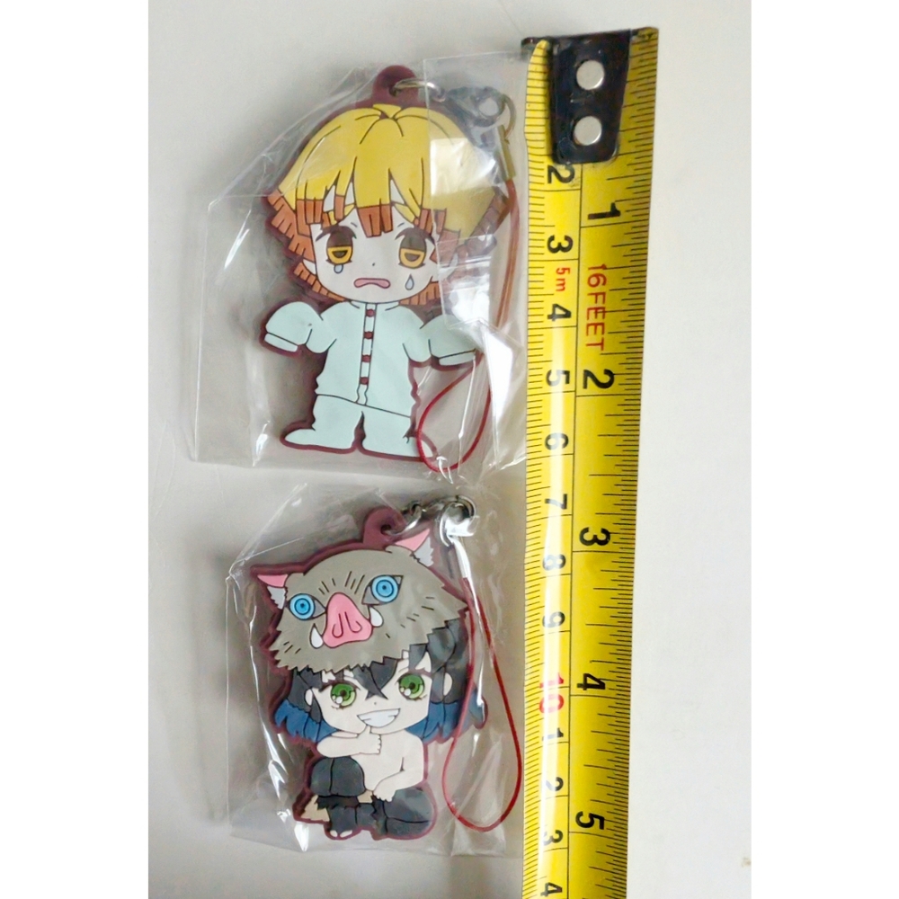 Demon Slayer | Inosuke & Zenitsu | Rubber Keychains - Picture 5 of 6